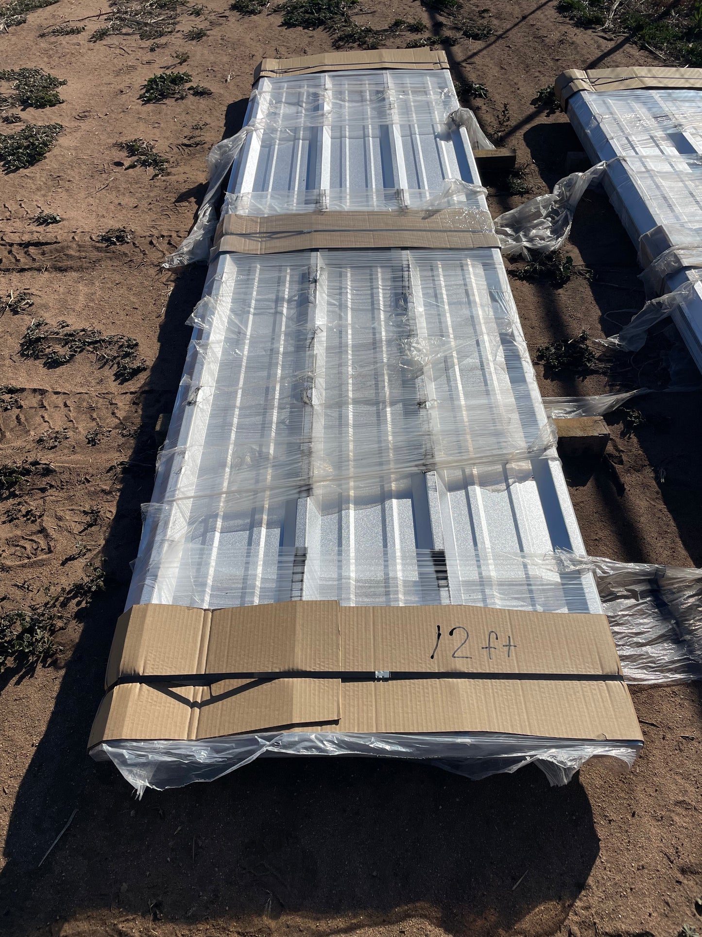 13X3 PBR Panel - Galvalume Metal Roof Siding Material (3ft x 13ft) 26-Gauge