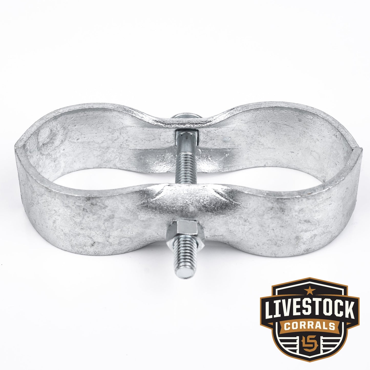 2-3/8" Panel Clamp | Galvanized | Heavy Duty for Horse & Livestock