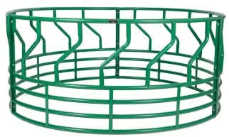 Cattle Round Bale Feeder, Tubular Steel, 6 or 8 ft