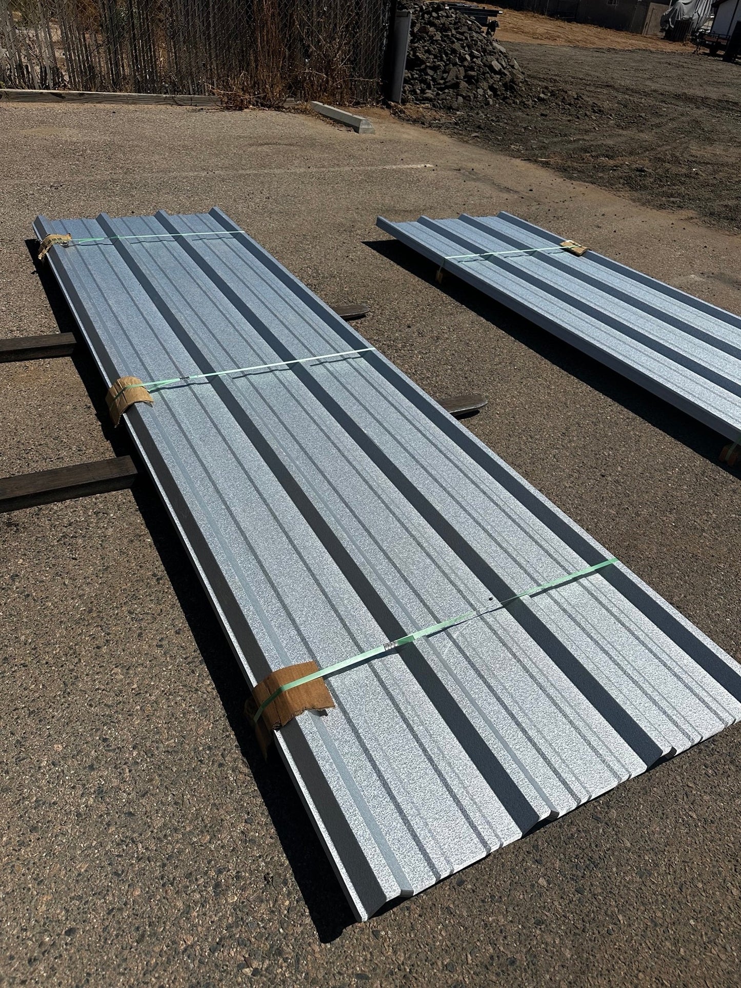 13X3 PBR Panel - Galvalume Metal Roof Siding Material (3ft x 13ft) 26-Gauge