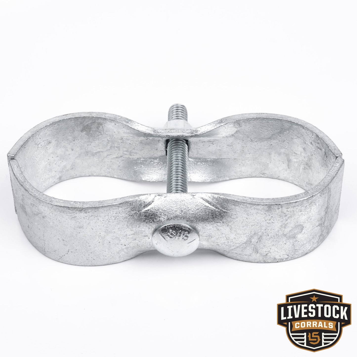 2-3/8" Panel Clamp | Galvanized | Heavy Duty for Horse & Livestock