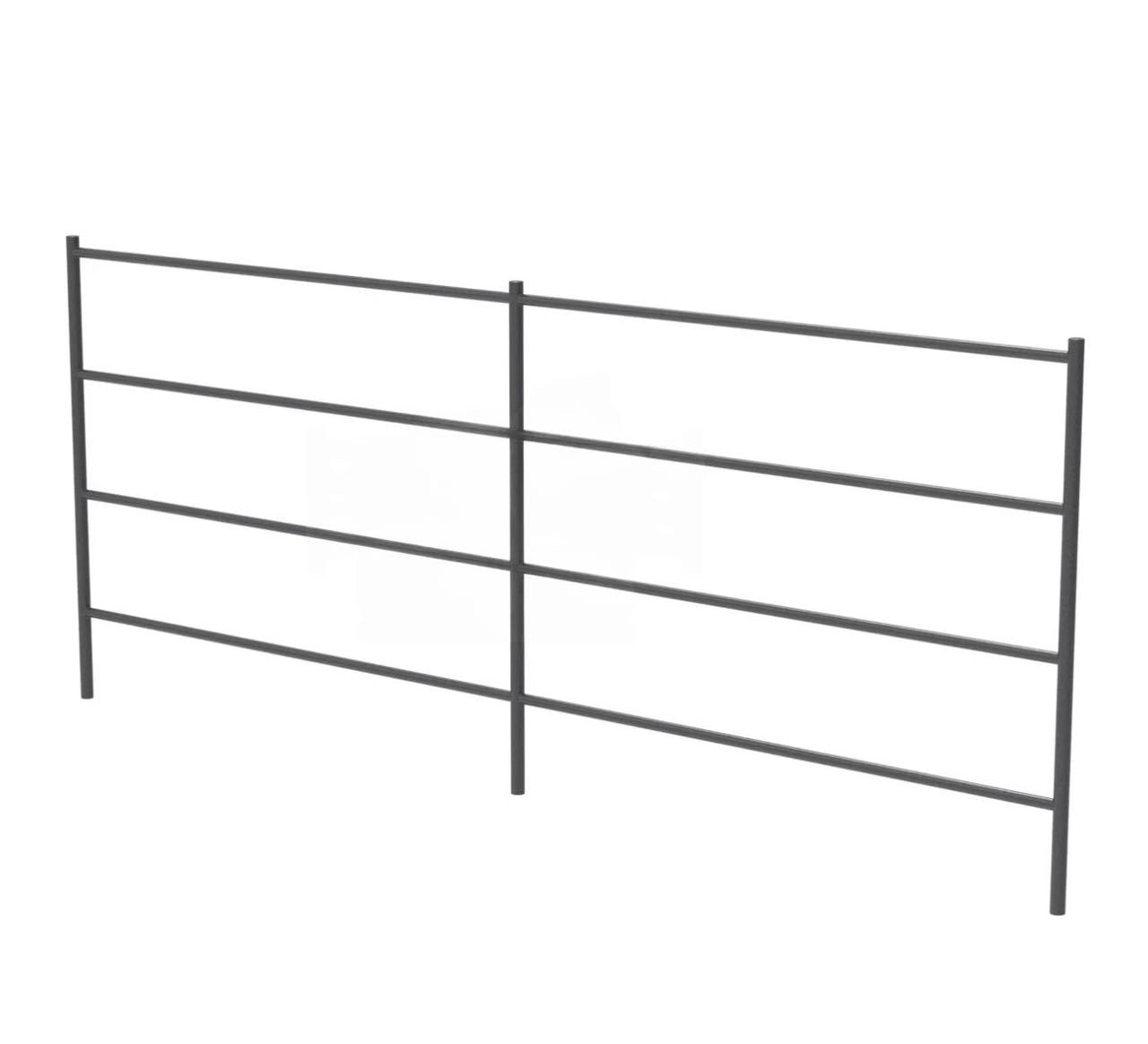 PREMIUM 10X5 HORSE CORRAL PANEL (4 RAIL) 1-5/8" 14 GAUGE