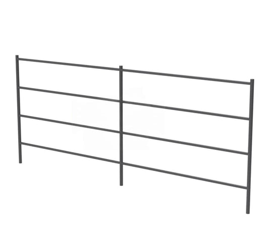PREMIUM 10X5 HORSE CORRAL PANEL (4 RAIL) 1-5/8" 14 GAUGE