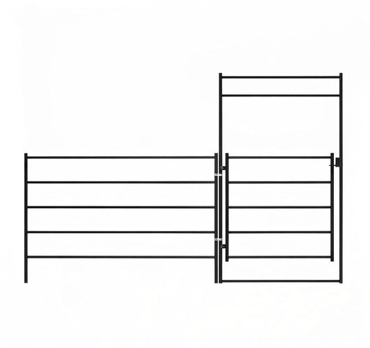 PANEL GATE COMBO 12FT 5-RAIL