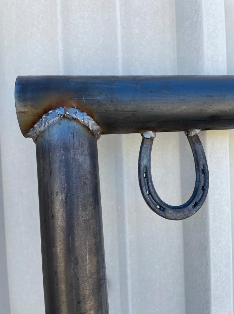 HITCHING POST 6FT WIDE X 6FT TALL 2-3/8" (NO SHOE)