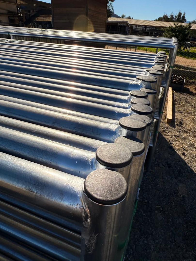 *LIGHT DUTY* 12X5 HORSE CORRAL PANEL | 4-RAIL | 16-GAUGE | GALVANIZED