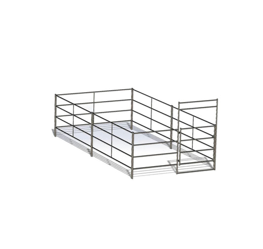 10X20 STALL KIT (5 RAIL)