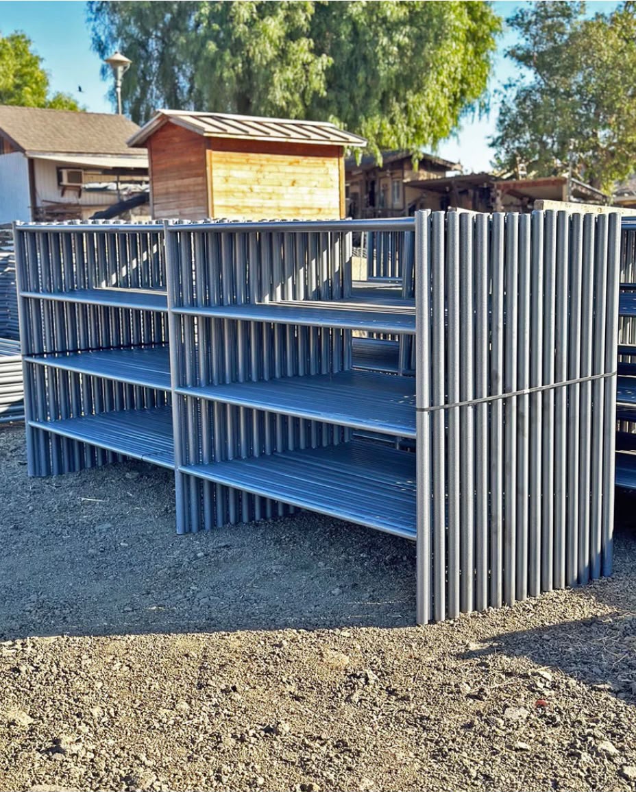 PREMIUM 12X5 HORSE CORRAL PANEL (4 RAIL) 1-5/8" 14 GAUGE