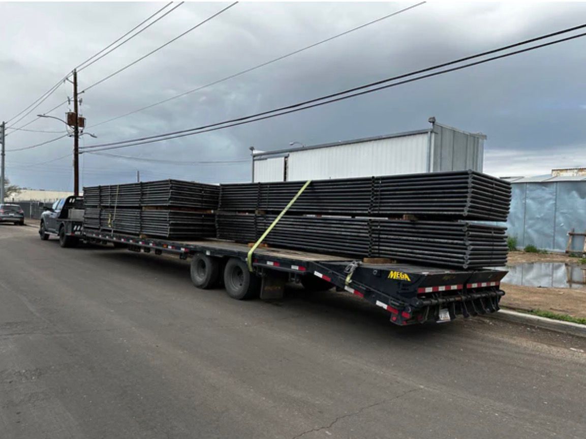 20FT CATTLE LIVESTOCK PANELS 2-3/8" 14 GAUGE - FREESTANDING WITH DETACHABLE FEET