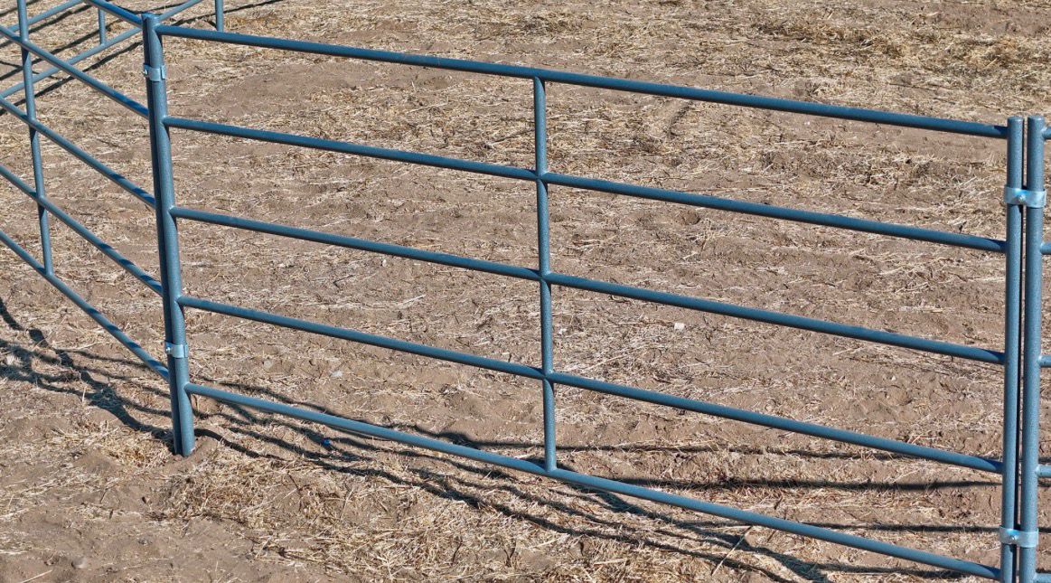60FT ROUND PEN (5-RAIL) 14-GAUGE STEEL