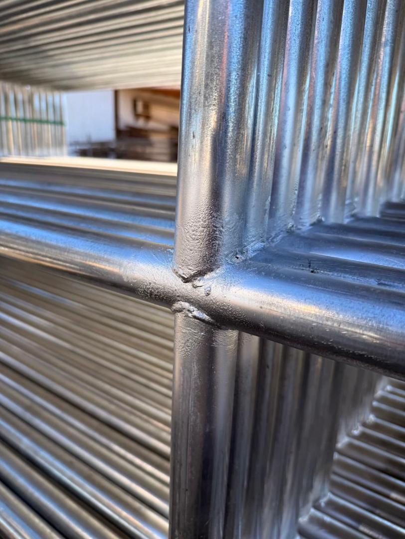 24X24 ECONOMY HORSE STALL KIT | 4-RAIL | 16-GAUGE GALVANIZED | LIGHT DUTY